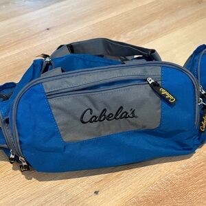 Cabela's Blue and Gray Small Overnight Duffle for Young Boys